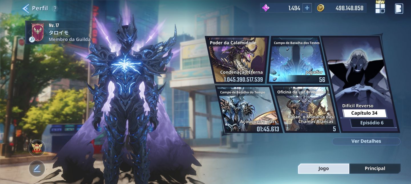 Conta Solo Leveling Arise Muito Conteúdo Liberado