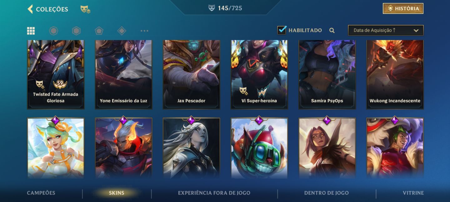 CONTA WILD RIFT DESDE A SEASON 1