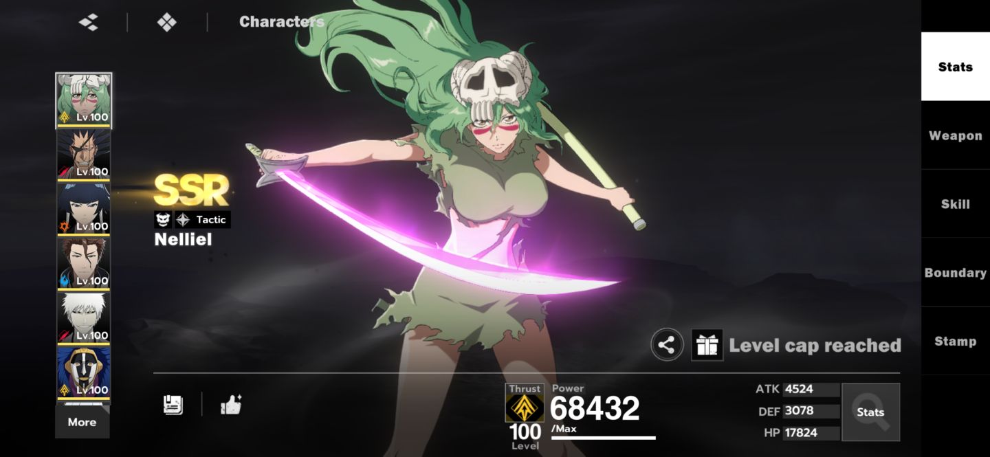 Bleach Soul Resonance | Conta Whale/Competitiva com 11 heróis FULL B6W5