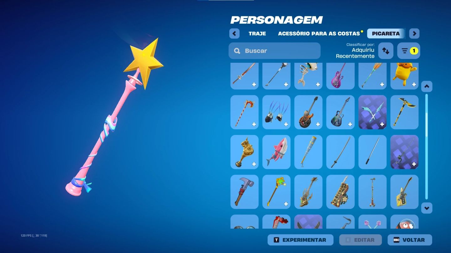 Conta Fortnite com Lara Croft e varias skins tryhard