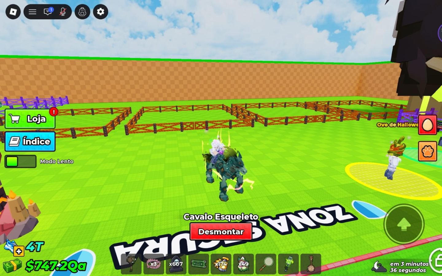 Conta Roblox - Roube Um Ovo 2.6t/s, com um ovo de 1t na base