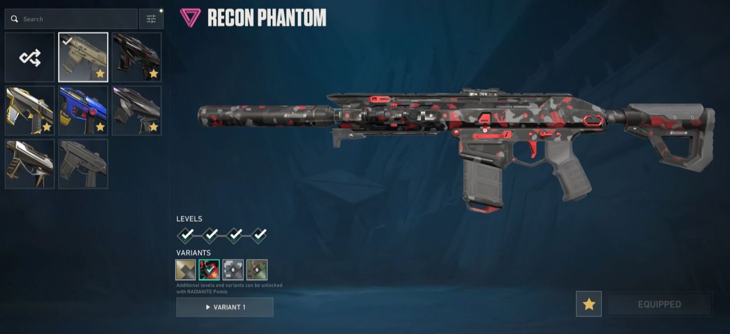 CONTA VALORANT MUITAS SKINS