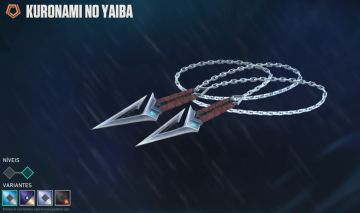 CONTA ASCENDENTE 3 COM FACA KURONAMI