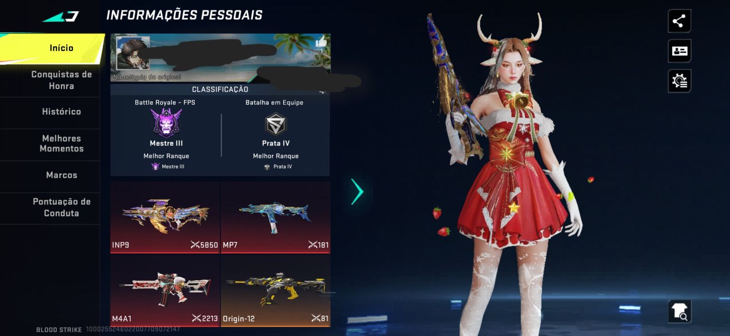 Conta De BS com Ram Espírito Gamo + 3 eternas no hype (promoção pra sair logo)