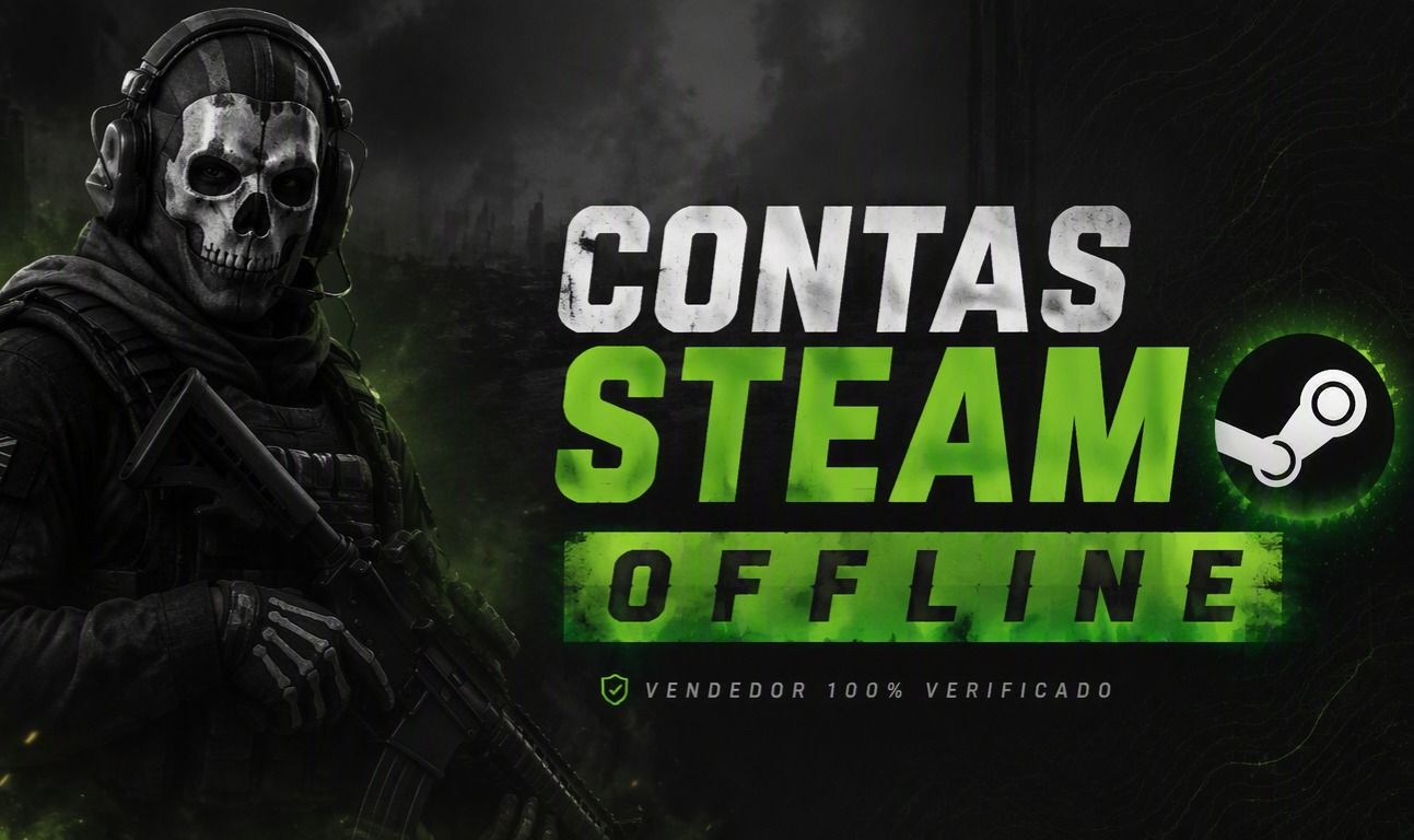[MAIS BARATO] STEAM OFFLINE CONTA PC [ENTREGA AUTOMÁTICA]