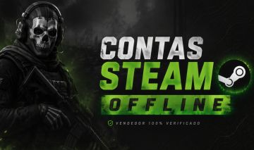 [MAIS BARATO] STEAM OFFLINE CONTA PC [ENTREGA AUTOMÁTICA]