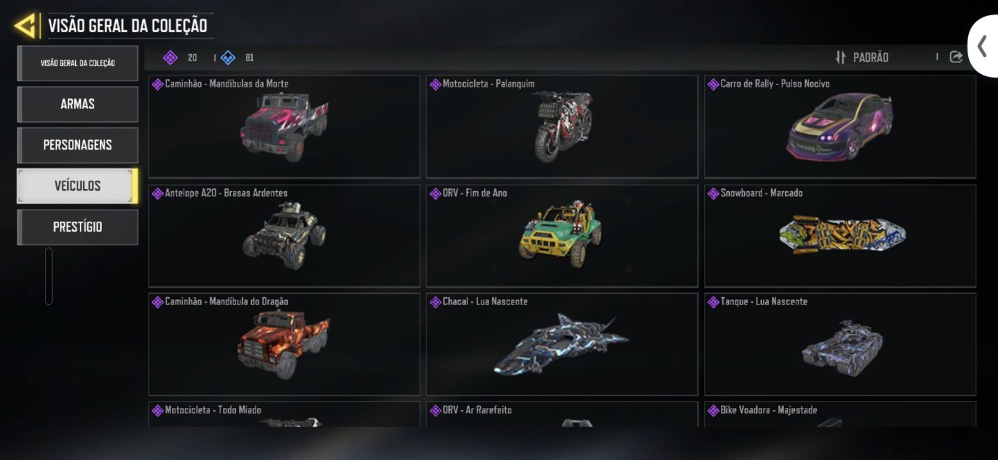 CONTA MUITO BOA DE COD