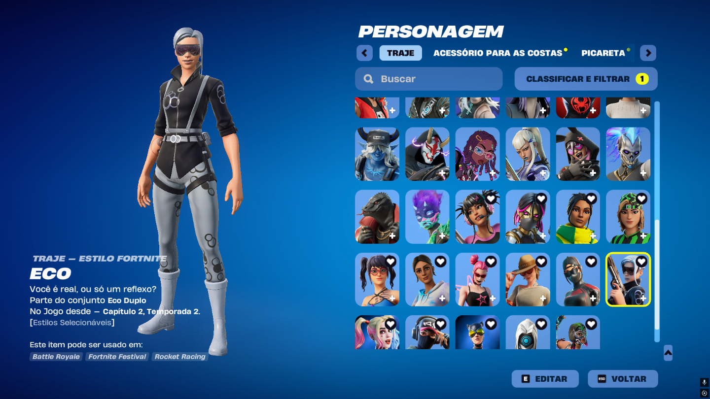 Continha fortnite FULL TRY-HARD [COM PADMÉ]
