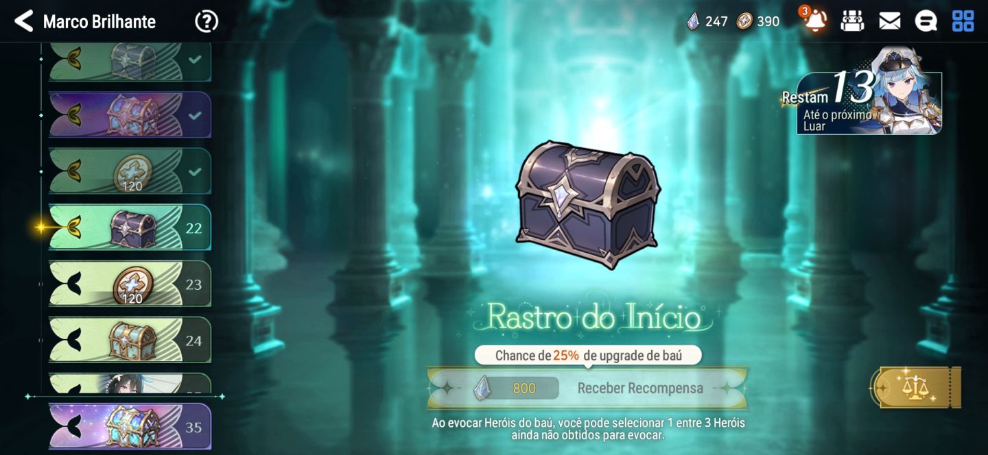 Conta Epic seven servidor Foundry varios personagens e história avançada