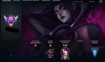 Conta Riot Games/League of Legends sem rank