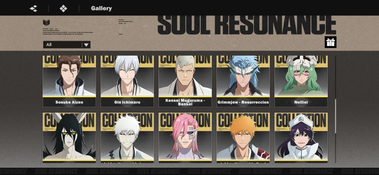 Bleach soul resonance conta end game