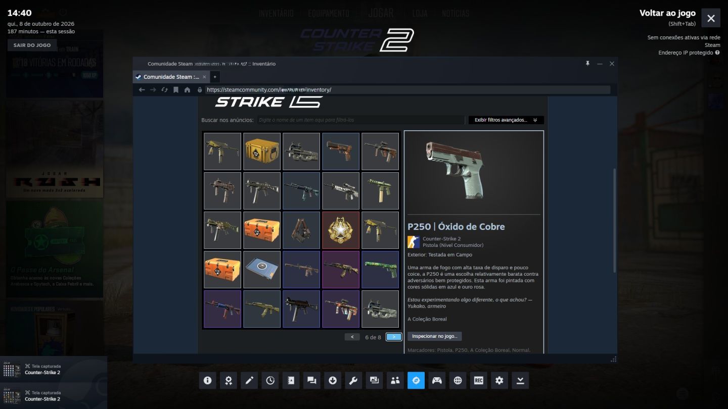 CONTA CS2 PRONTA PARA MAIN | 4 MEDALHAS | +125 VITÓRIAS NA TEMPORADA