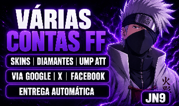 Várias Opções de Contas FF | Skins | Diamantes | UMP ATT | Leia a descrição