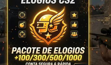 ELOGIOS CS2 - Rápido e Barato