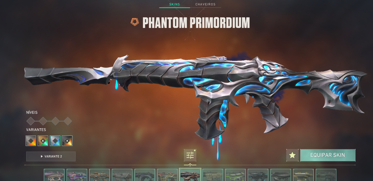 Conta VALORANT com skin em todas as aramas bundle champions 2023 e 2024 e arcane