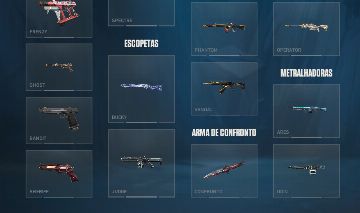 CONTA VALORANT 70+ SKINS 7K GASTOS