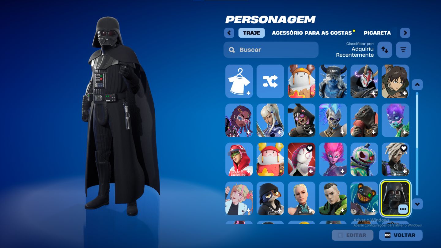 FORTNITE | LOCKER INSANO + 73 PICARETAS + COLLABS!