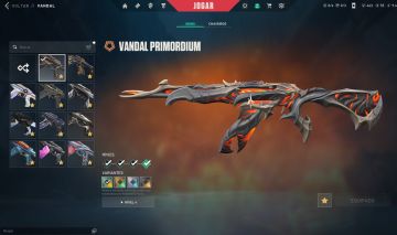 Conta valorant plat 3, com 21 skin