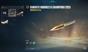 Conta com pacote champions 2025, e phantom champions 2024