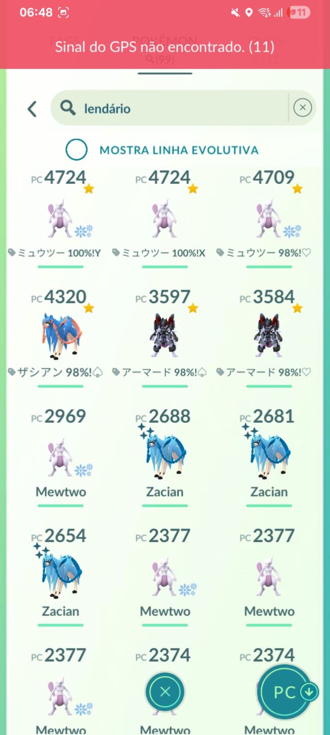 CONTA POKEMON GO LEVEL 70