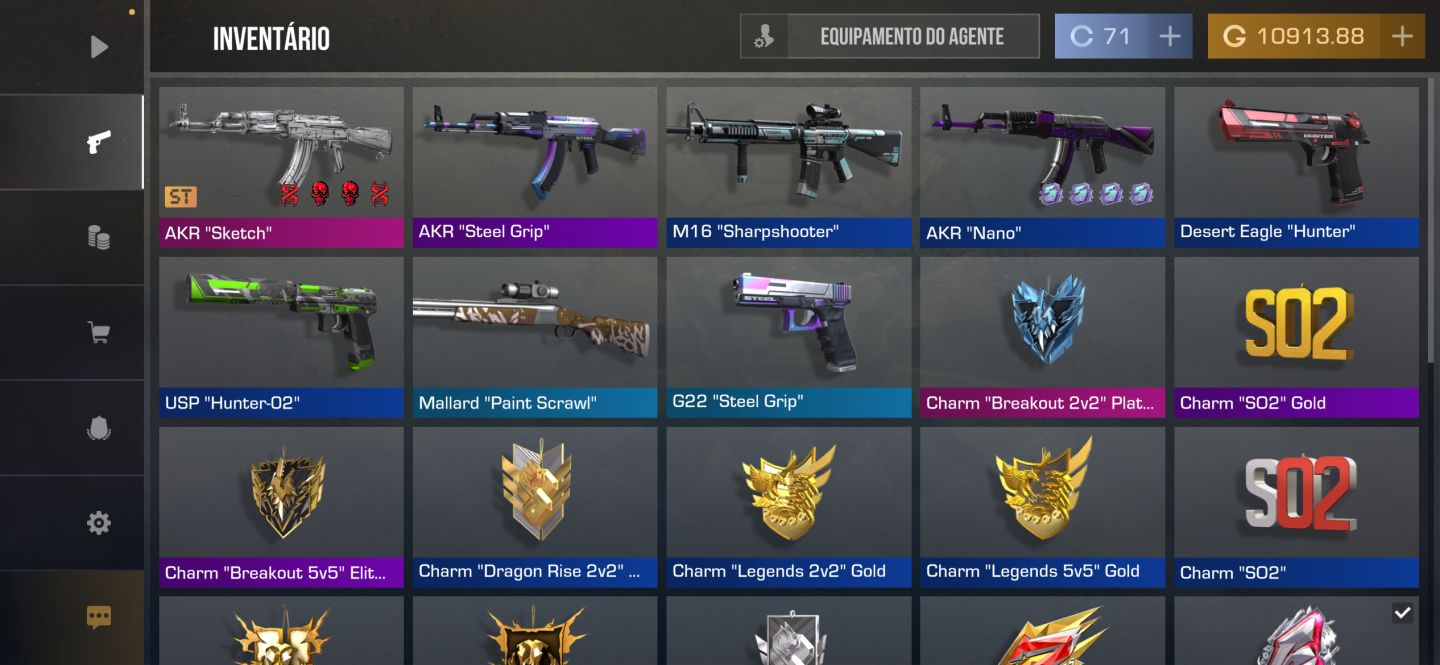 CONTA STANDOFF 2 COM 10.913 GOLDS | ENTREGA VIA FACEBOOK