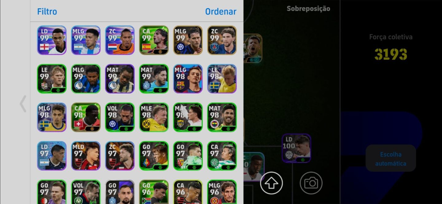 CONTA EFOOTBALL RARA! ROMARIO BUGADO + AGUERO BLITZ + NAKATA + ROSICKY E+++!