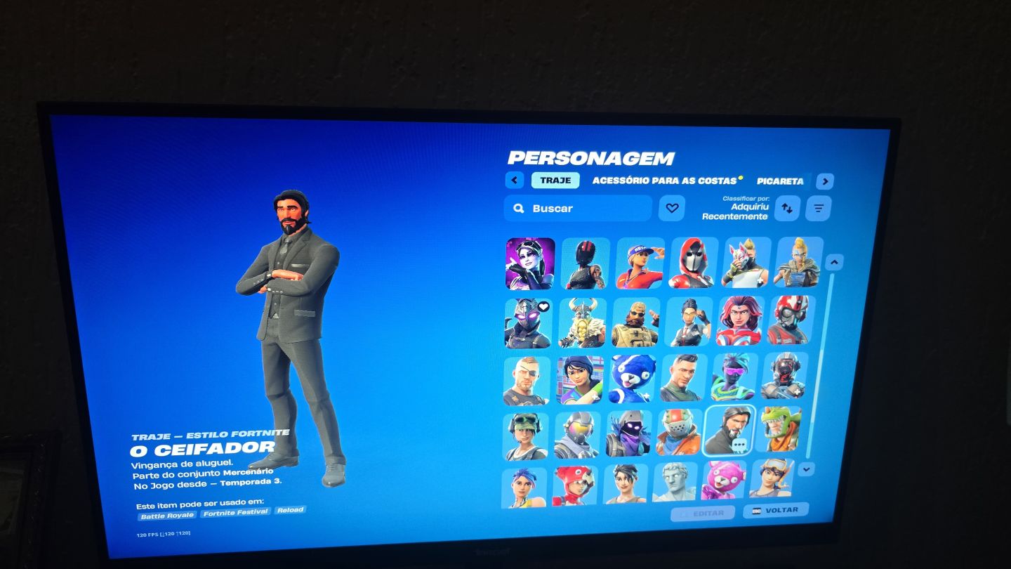 Conta fortnite