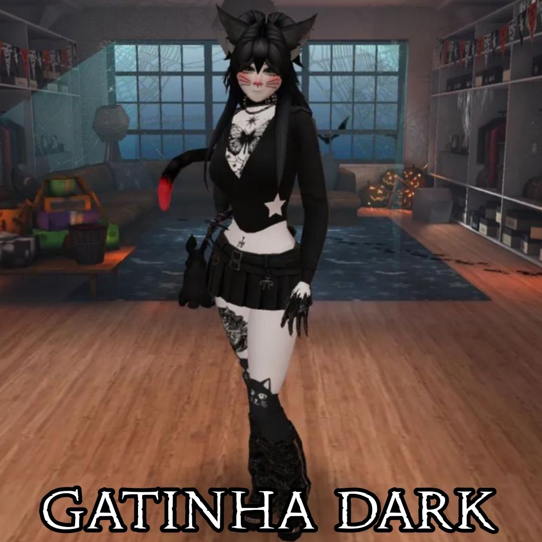 CONTA FEMININA - DARK/ALTERNATIVA (8 ANOS DE JOGO)