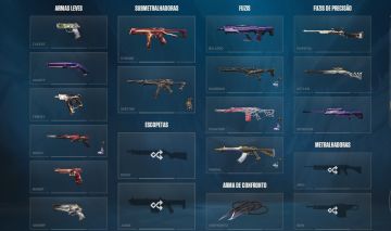 Conta de valorant rara muitas skins