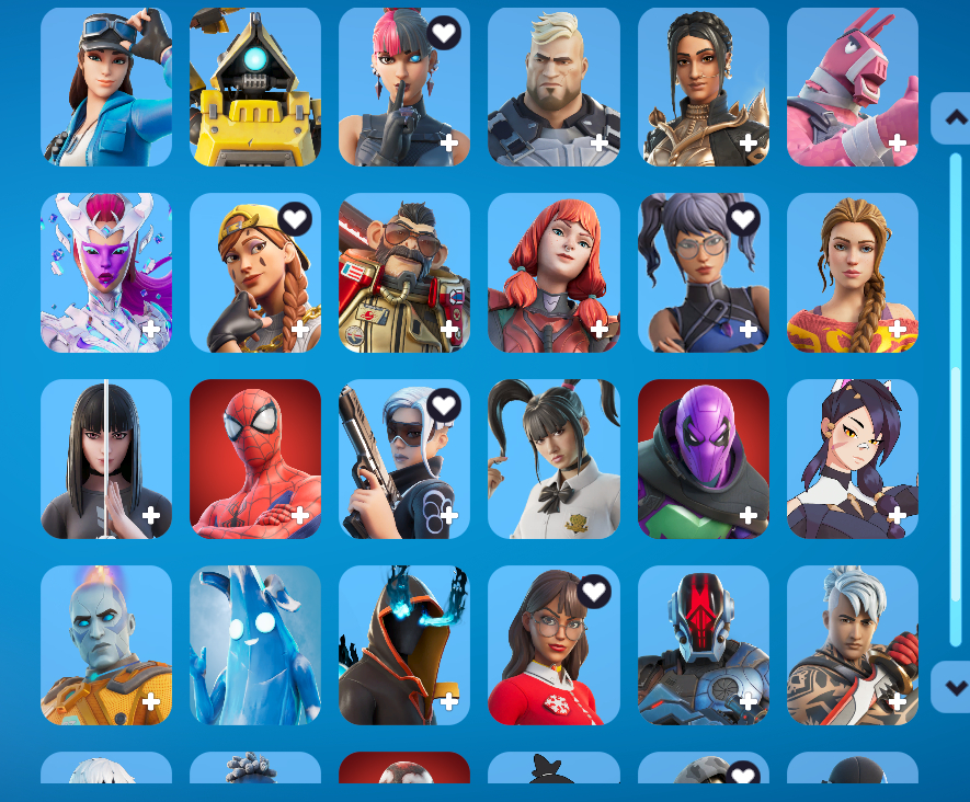 Conta de fortnite full acesso melhor preço, com varias skins tryhard
