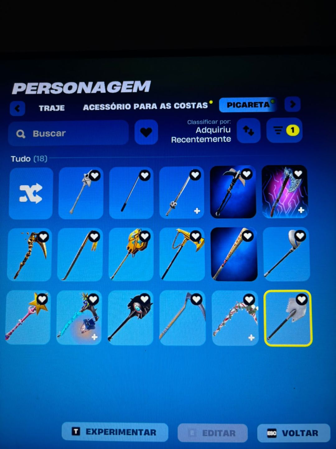 Fortnite conta