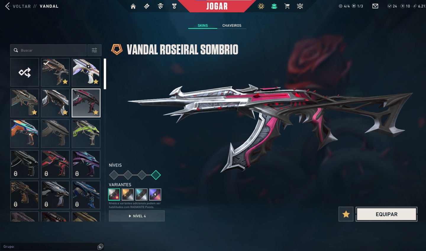 CONTA FULL ACESSO VALORANT + SKINS