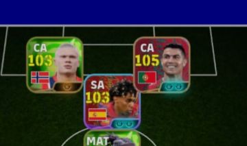 CONTINHA BRABA COM PACK DO CR7 105 E BUFFON 108!!!