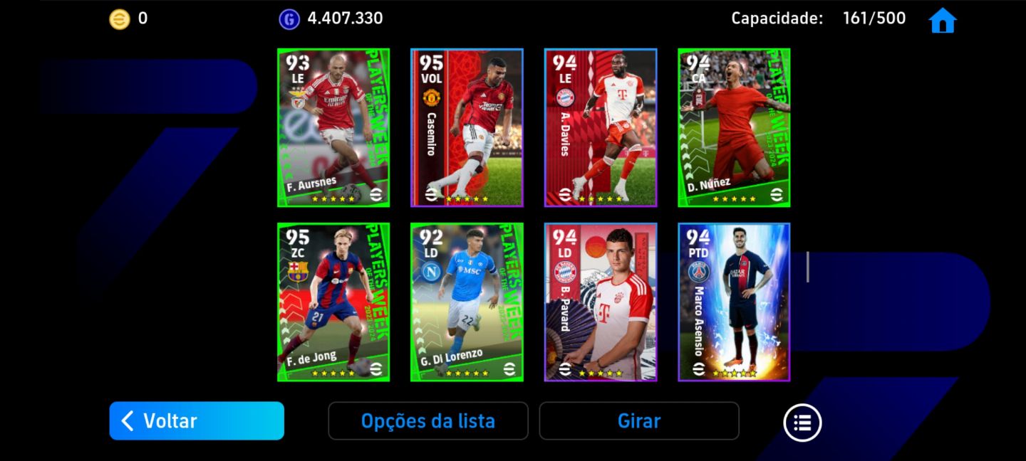 Conta Efootball Mobile forte
