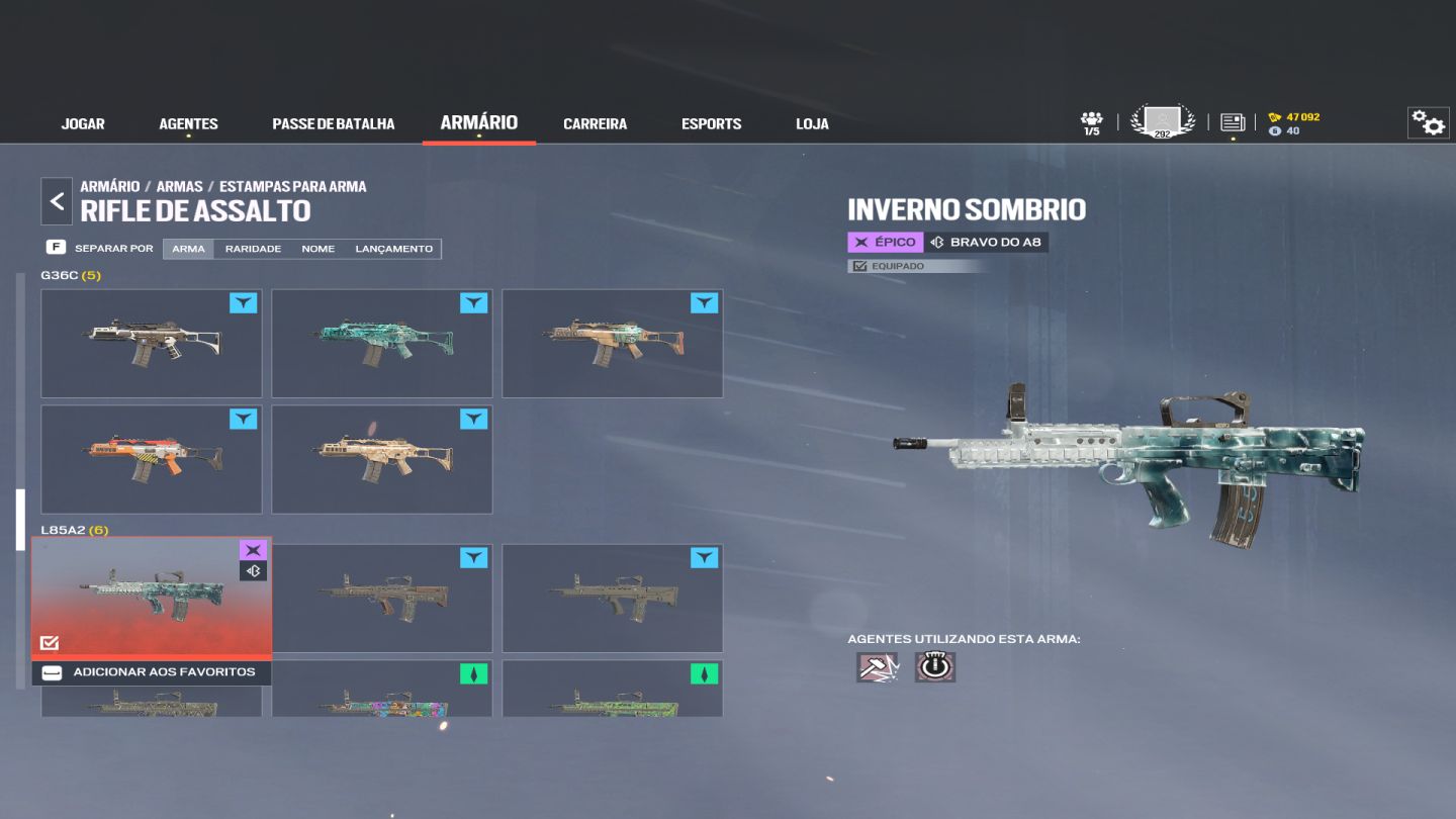 Conta nivel 292 desde 2016 com skins raras para pc, aceito negociacao