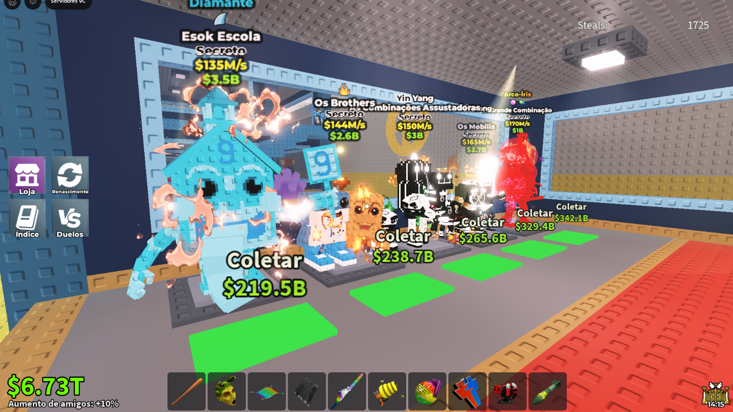 STEAL BRAINROT SUPER RARO, MELHORES PREÇOS