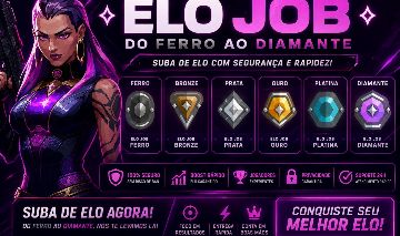 ELOJOB - DUOBOOST - PROMOÇÃO DE MAIO VALORANT!