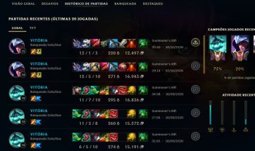 CONTA LEAGUE OF LEGENDS MESTRE | LVL 52 | FULL ACESSO