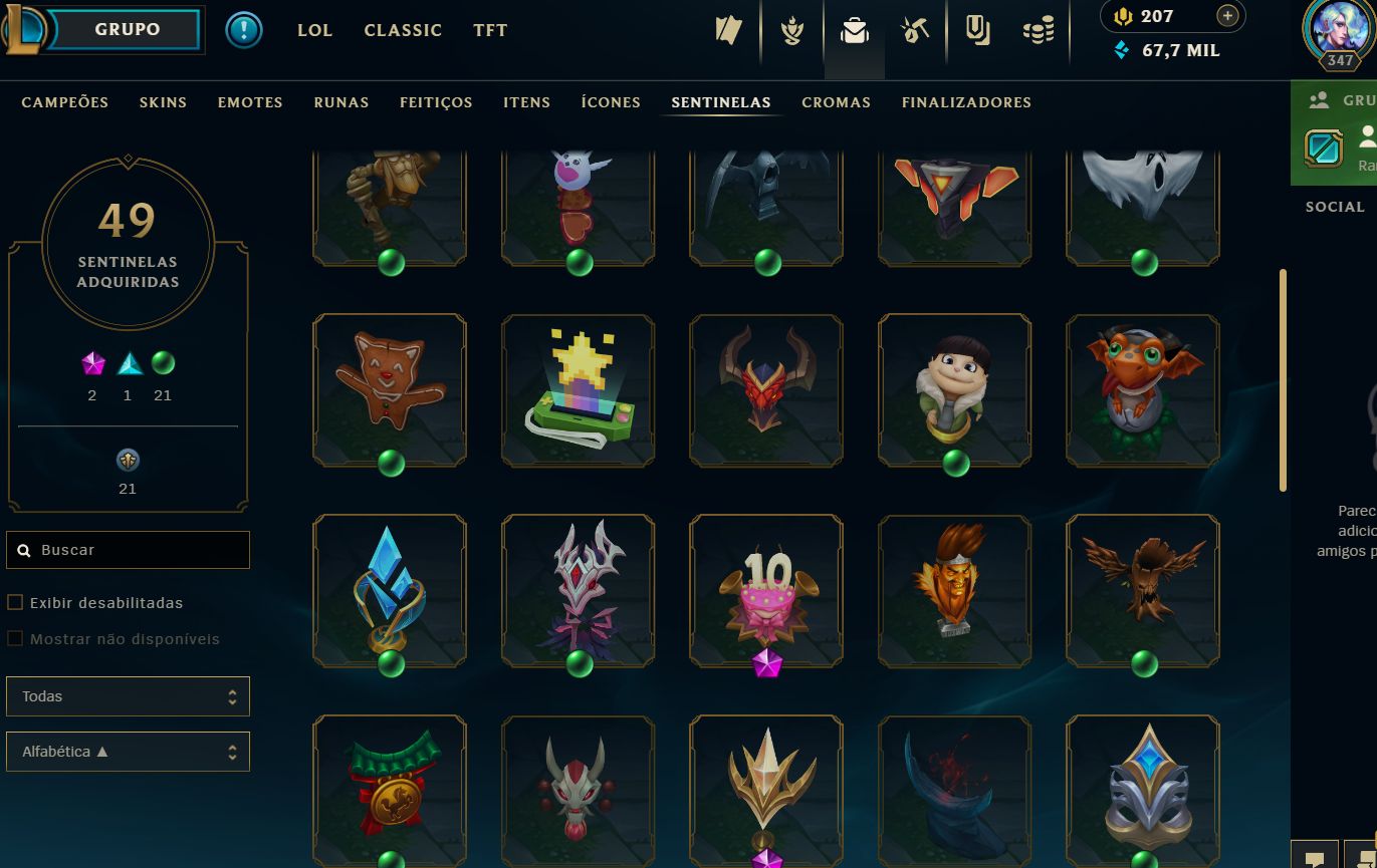 [ENTREGA AUTOMÁTICA] CONTA LOL LEVEL 347 UNRANKED (PRONTA RANKED) - FULL ACESSO!
