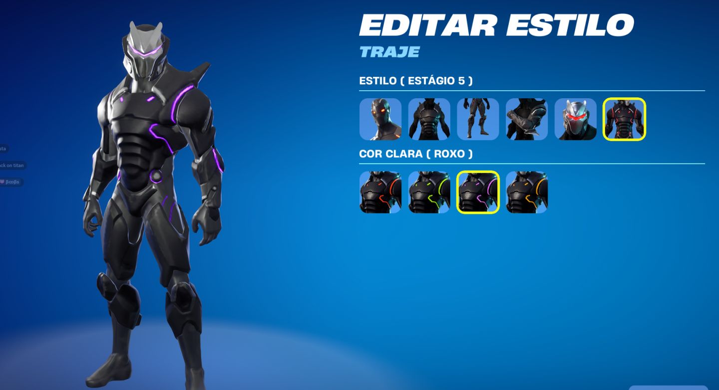 Conta antiga rara fortnite
