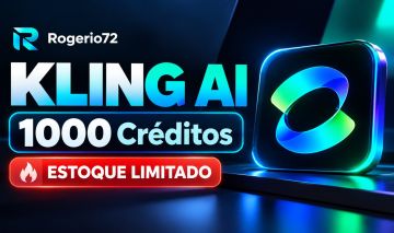 Kling Ai 1.000 Créditos | Entrega Rápida | 30 Dias Uso e Garantia