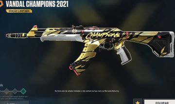 CONTA VALORANT COM SKINS EDIÇÃO LIMITADA (CHAMPIONS E MAIS)