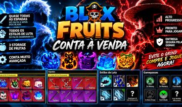 Conta de blox fruits avançada