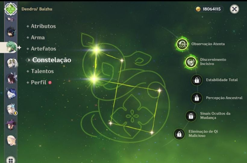 Conta criada desde o primeiro dia de jogo