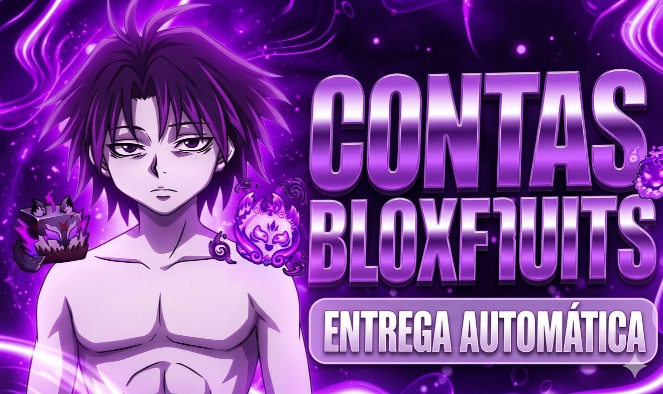 CONTAS BLOX FRUITS// VÁRIOS TIPOS DE CONTAS((ENTREGA AUTOMÁTICA))
