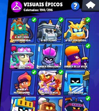 CONTA BRAWL STARS 2020 | 83.154 TROFÉUS | 106 BRAWLERS | 459 SKINS
