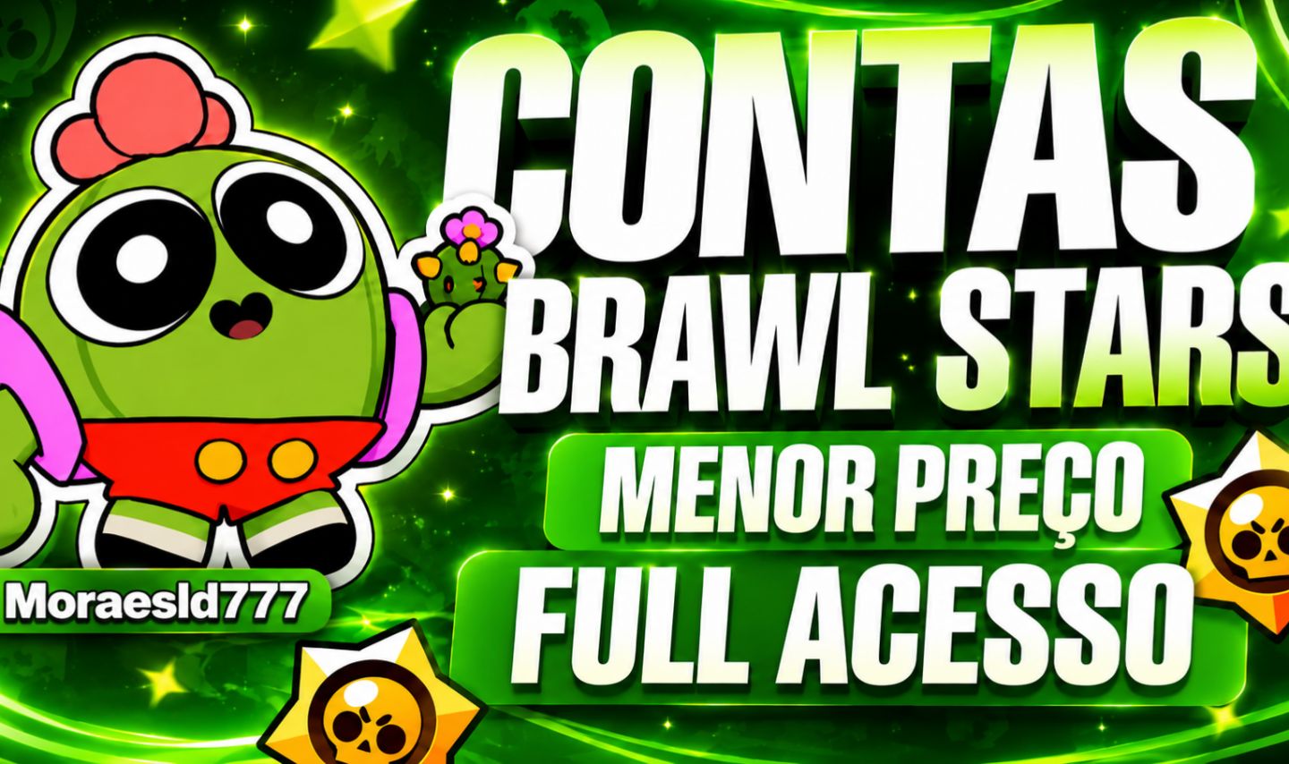 Contas Brawl Stars upadas - FULL ACESSO