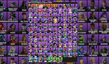 CONTA FORTNITE 117 SKINS | PICARETA REAPER, HADES, PETER GRIFFIN