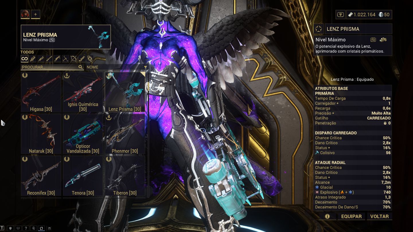 CONTA WARFRAME MR 24