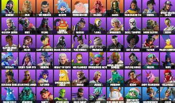 Conta Fortnite 50 Skins | Doom Slayer, Ahsoka Tano, Geralt